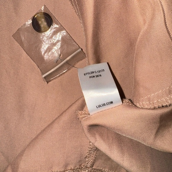 Lulus Lucky Break Blush Oversized Lightweight Size XL - Picture 9 of 10